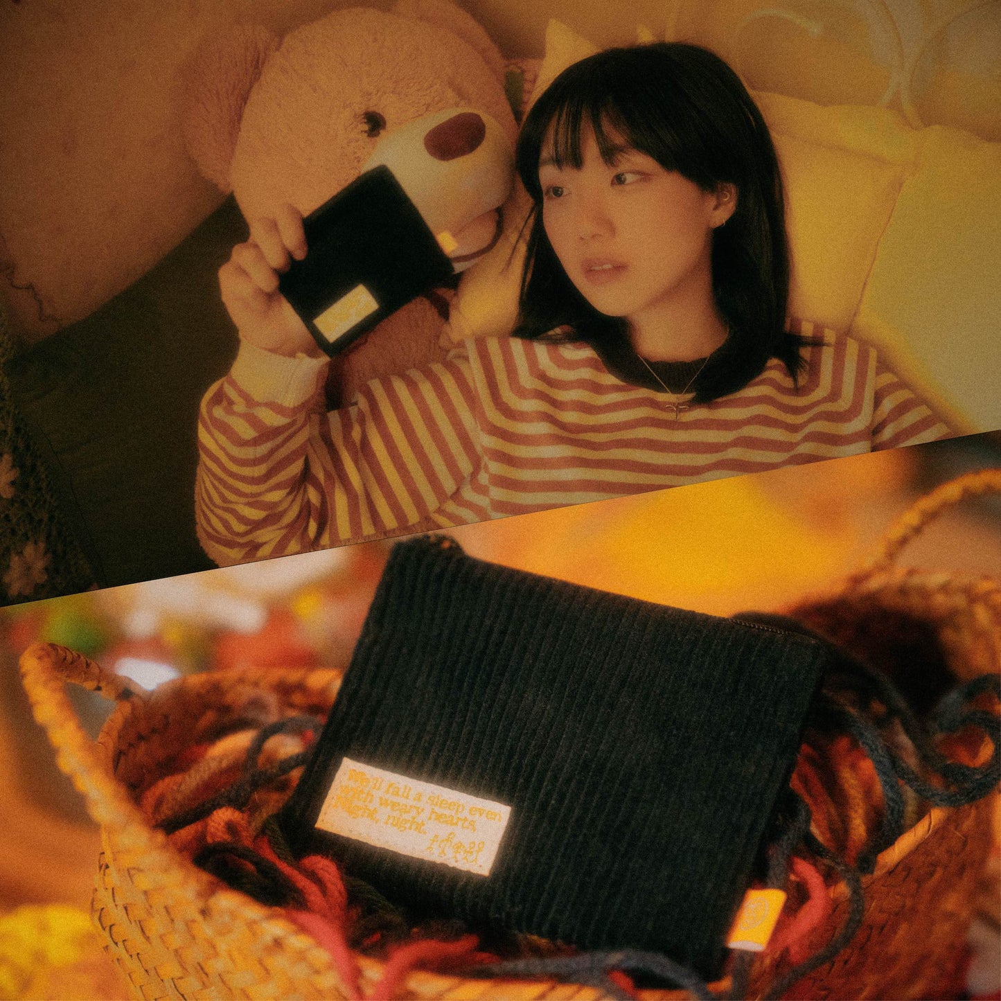 YdBB Worry dolls with 'Our Night' Pouch SET