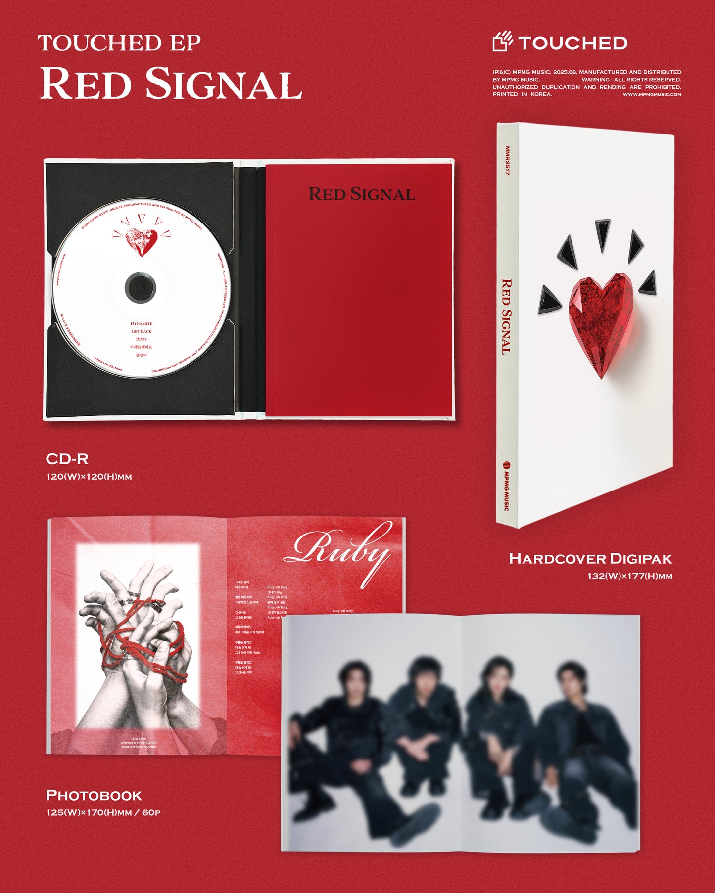 TOUCHED EP [Red Signal] CD