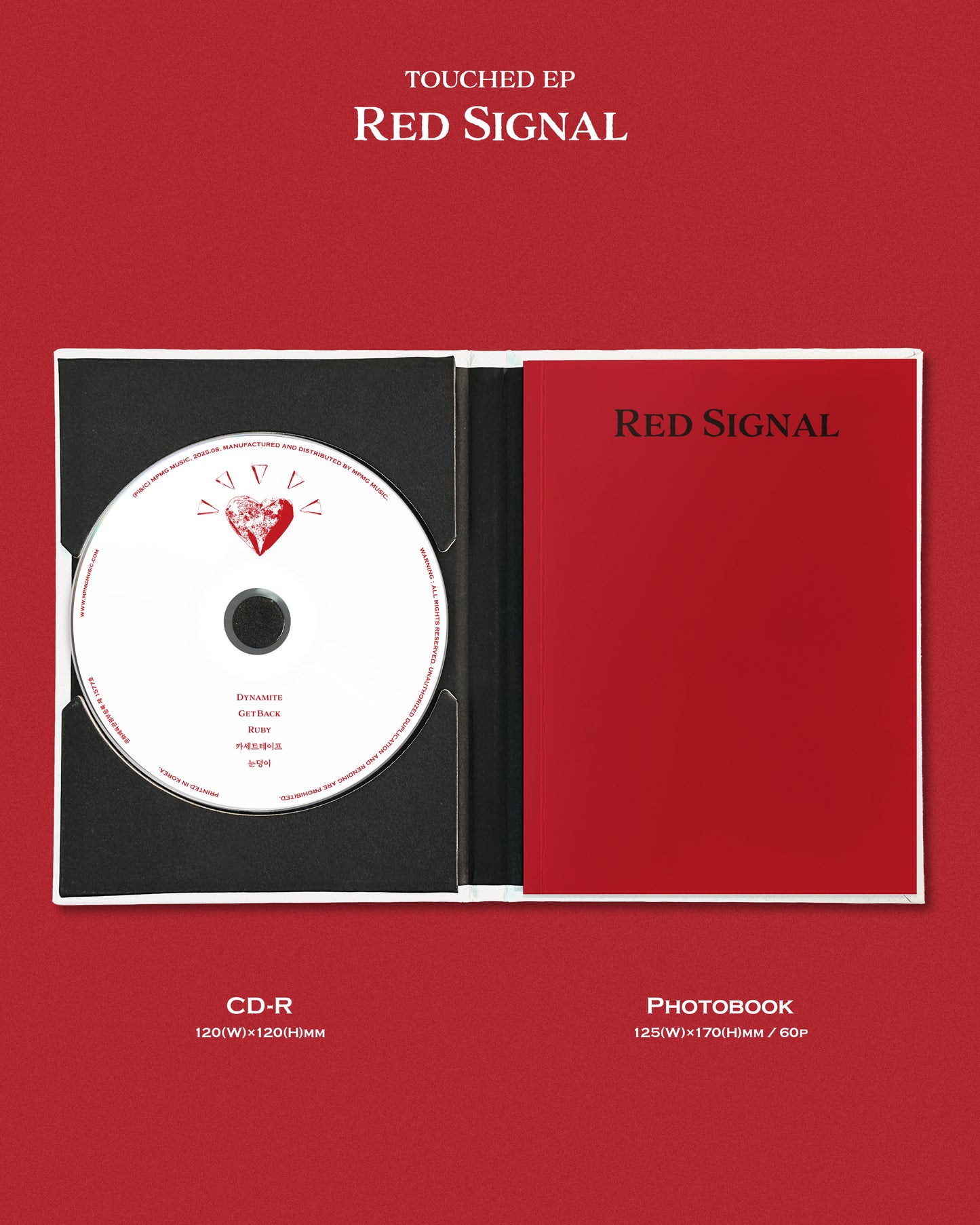 TOUCHED EP [Red Signal] CD