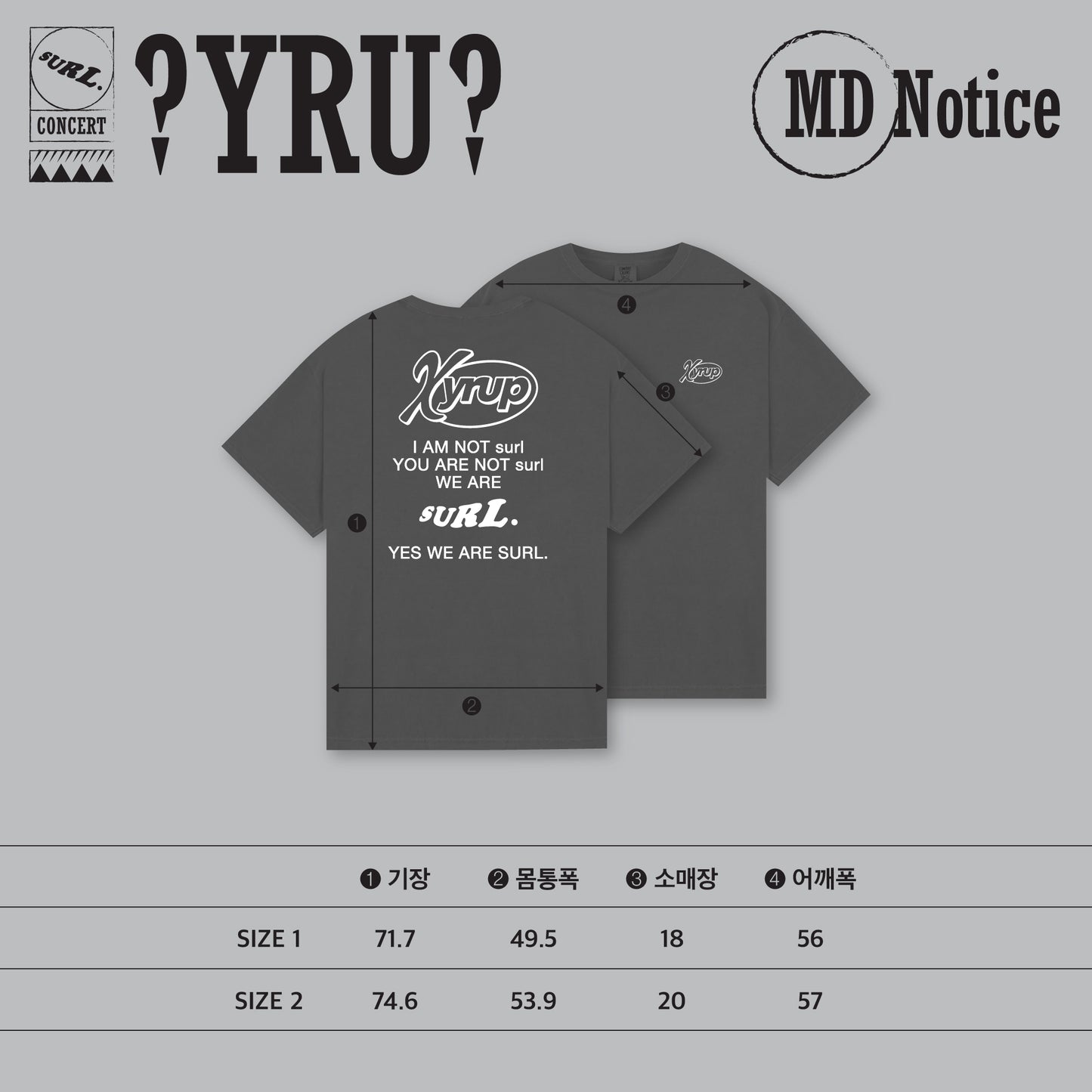 SURL 'XYRUP' T-Shirts