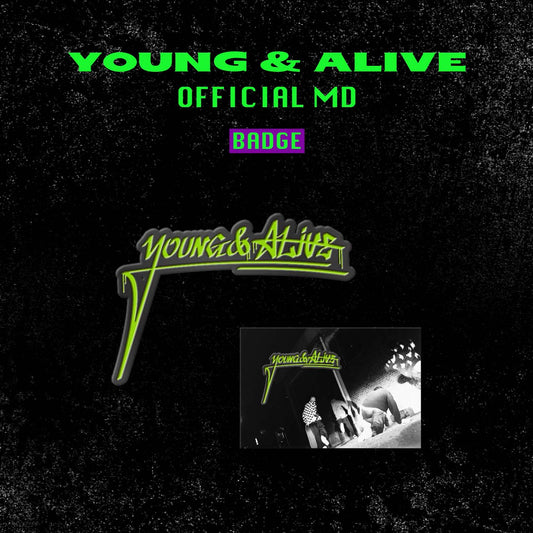 SURL YOUNG & ALIVE Logo Badge