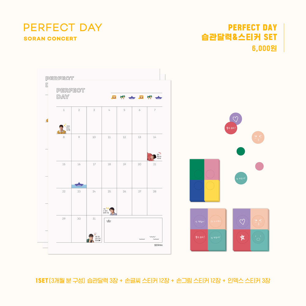 SORAN Perfect Day Calendar SET