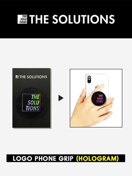 THE SOLUTIONS Hologram Logo Phone Grip